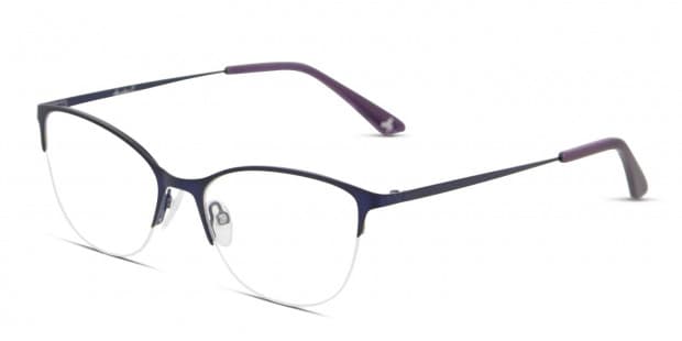Amelia E. Amaya Purple Eyeglasses | Includes FREE Rx Lenses