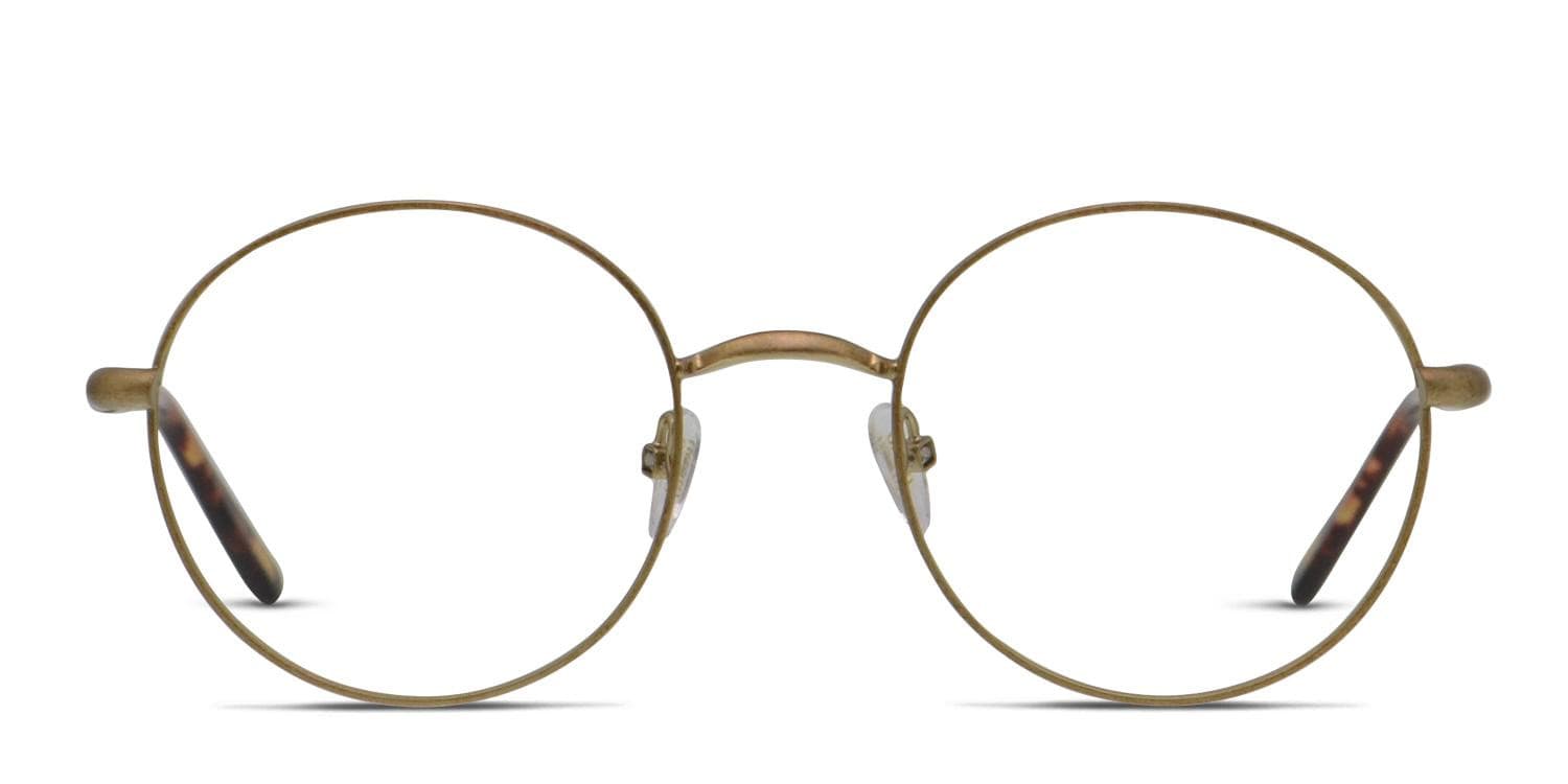 Ottoto Montecalvo Gold/Brown/Tortoise Prescription Eyeglasses