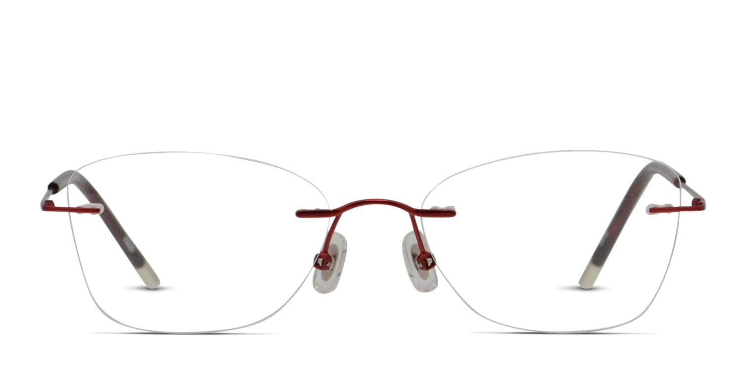 Ottoto Charisma Red glasses - Red - Frontal View