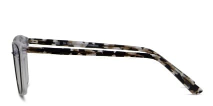 Muse Zoltan Black, Clear, Tortoise, Gray glasses - Black / Clear / Tortoise / Gray - Side View