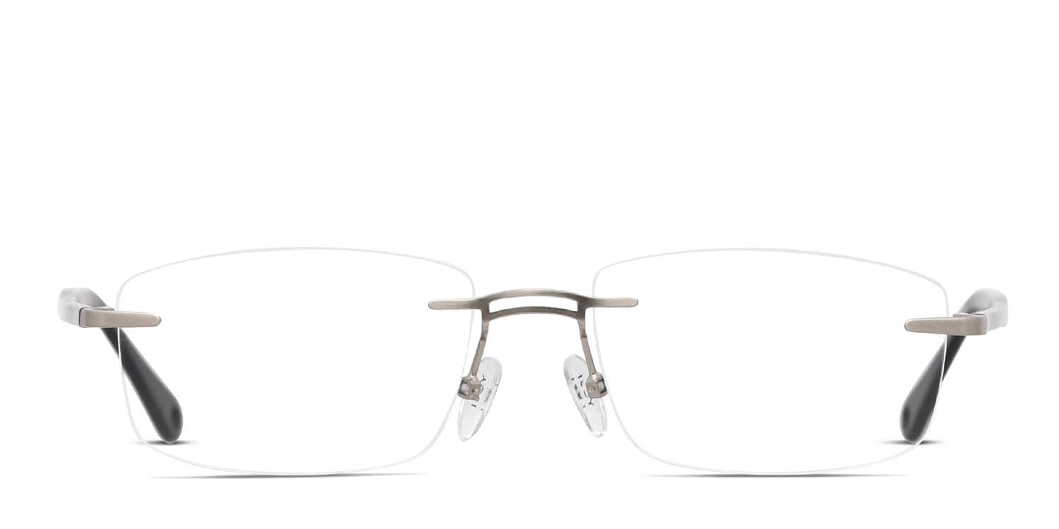 【中古】 Yoji Eyeglasses Prescription Silver/Black Tokyo サンスベリア