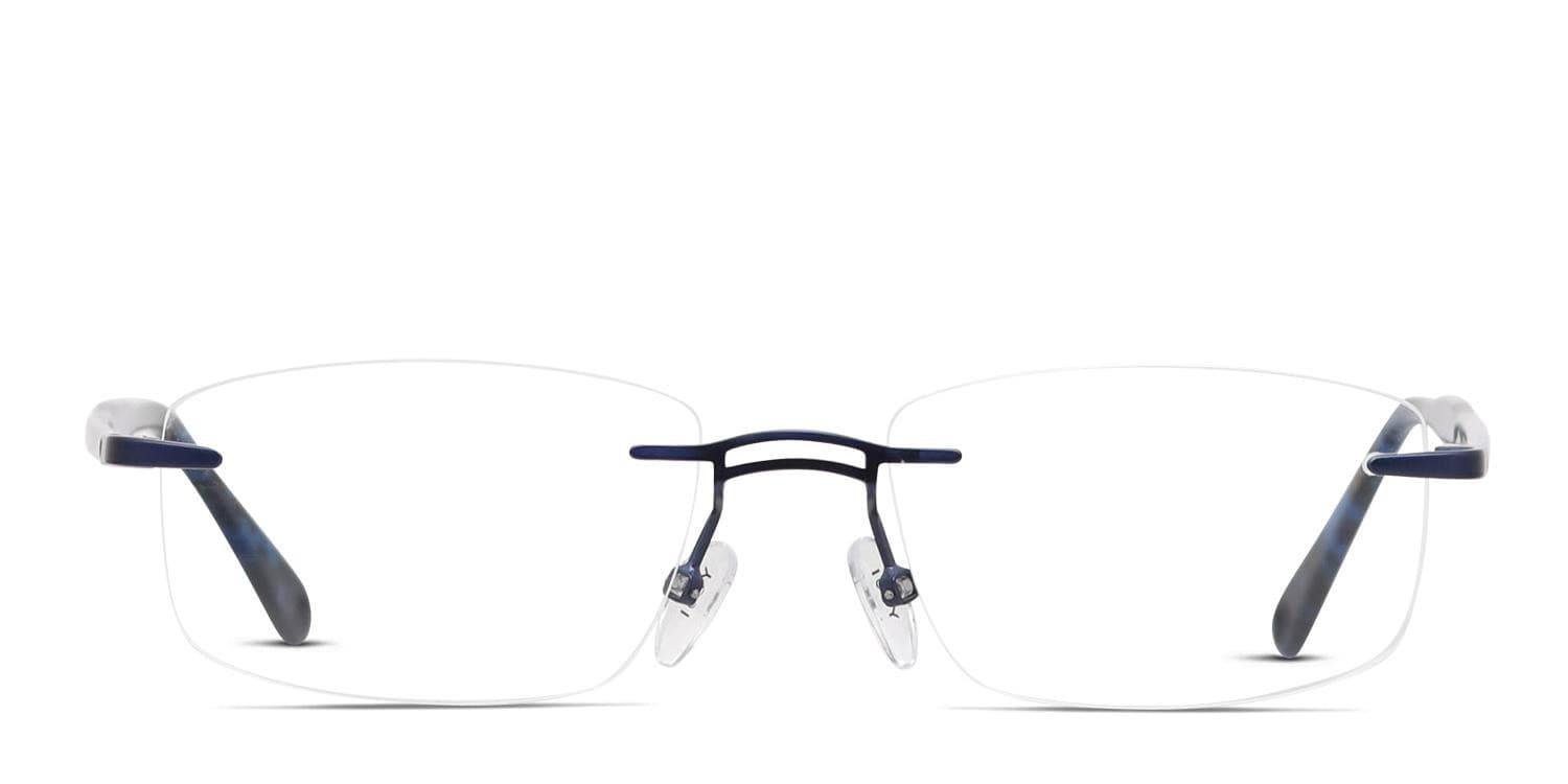 Yoji Tokyo Blue glasses - Blue / Tortoise - Frontal View