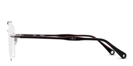 Yoji Sapporo Silver glasses - Silver - Side View