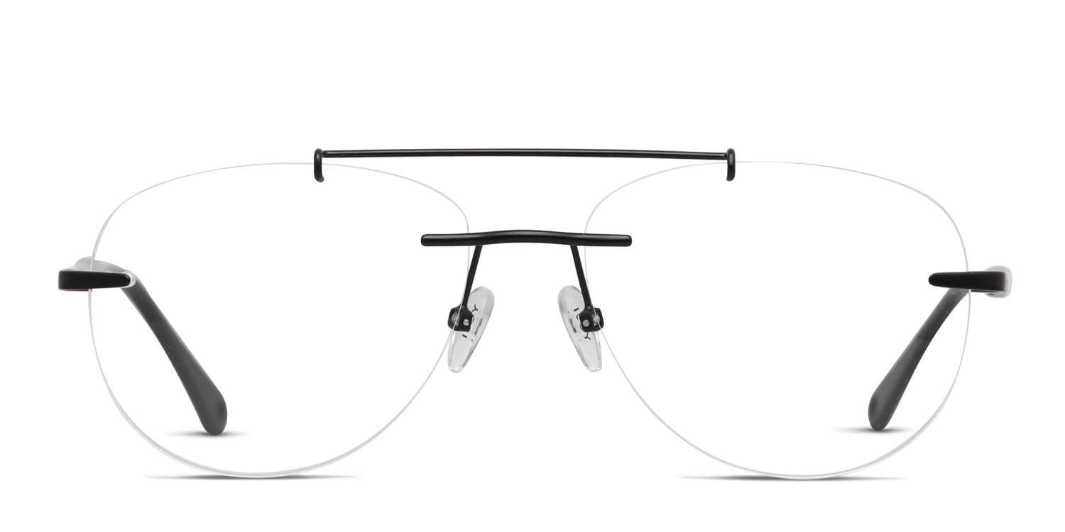 Yoji Sapporo Black Eyeglasses | Includes FREE Rx Lenses