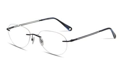 Yoji Luccarrio Blue glasses - Blue - Angle View