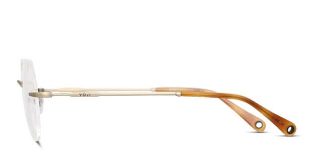 Yoji Unico Bronze Prescription Eyeglasses