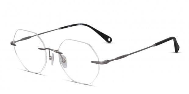 Yoji Unico Gunmetal Prescription Eyeglasses