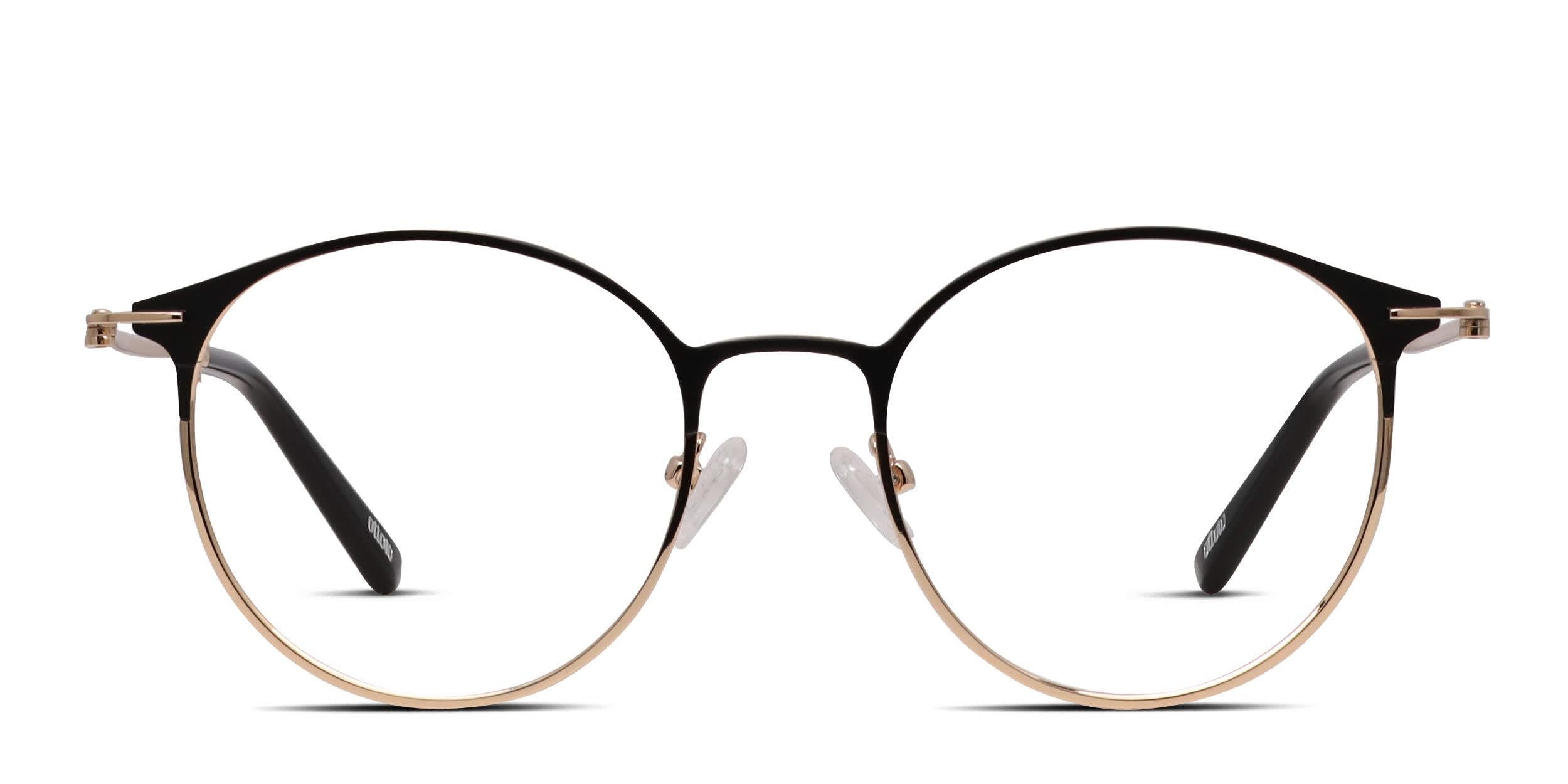 Ottoto Mexicali Black/Gold Eyeglasses | Includes FREE Rx Lenses