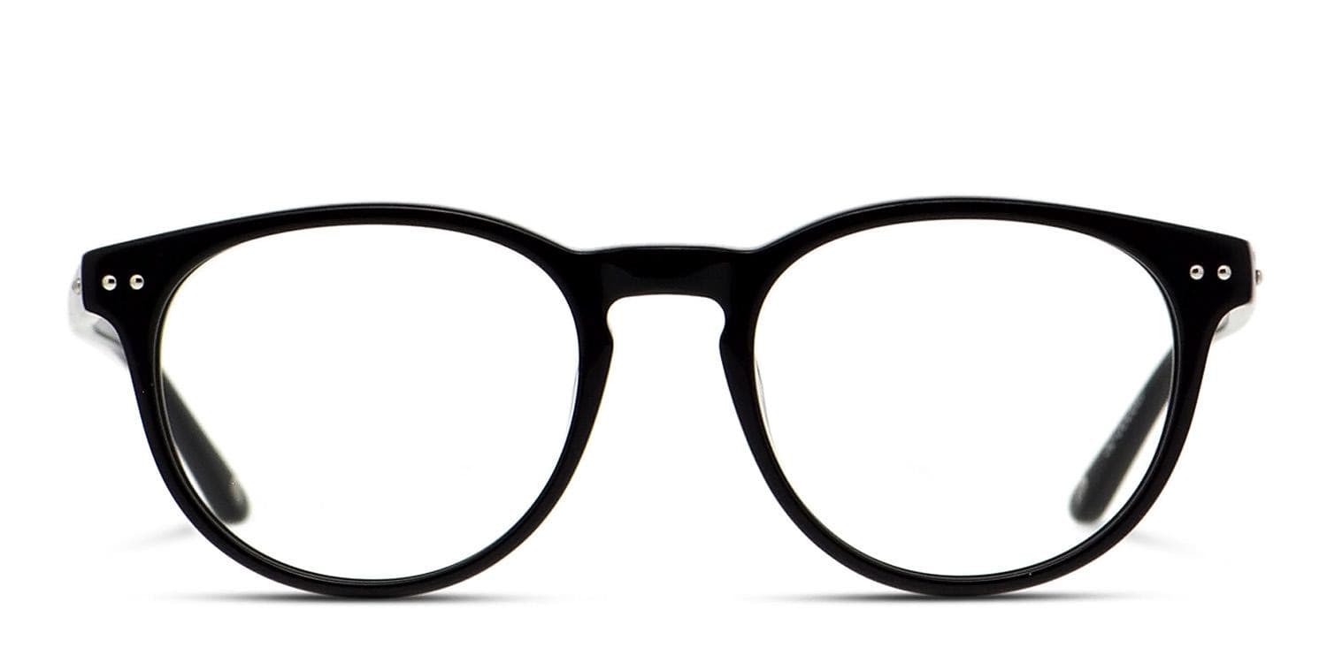 Muse Galyo Shiny Black w/Clip-on Prescription Eyeglasses
