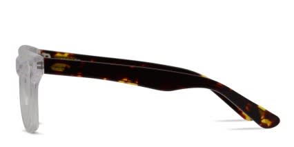 Muse M Classic Clear/Tortoise glasses - Clear / Tortoise - Side View