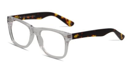 Muse M Classic Clear/Tortoise glasses - Clear / Tortoise - Angle View