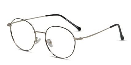 Ottoto Taedio Black/Silver glasses - Black / Silver - Angle View