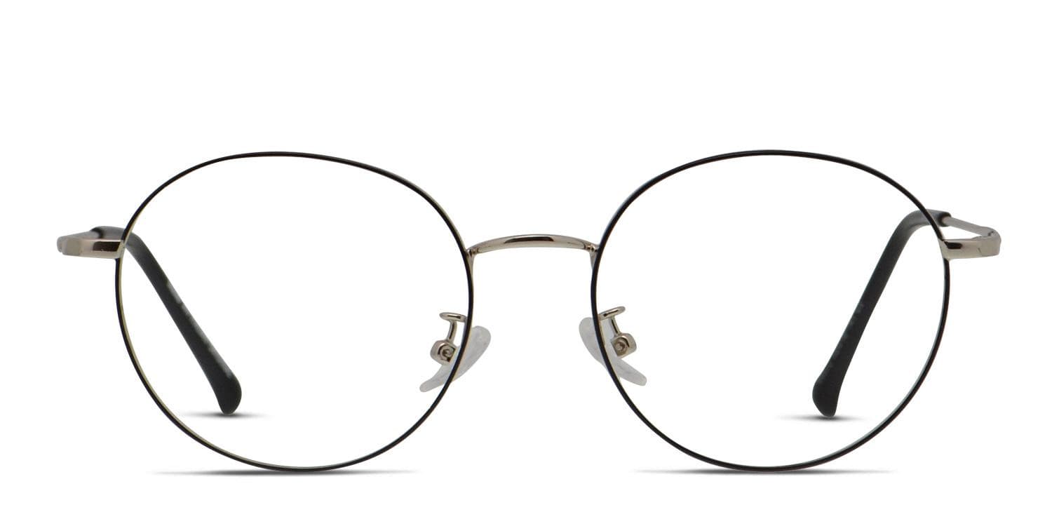 Ottoto Taedio Black/Silver glasses - Black / Silver - Frontal View