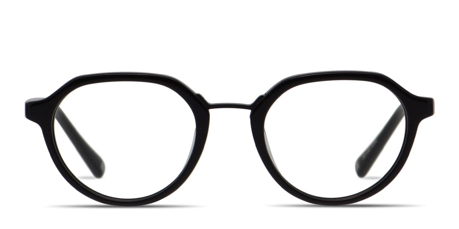 Muse Ritter Shiny Black glasses - Shiny Black - Frontal View