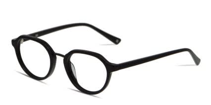 Muse Ritter Shiny Black glasses - Shiny Black - Angle View