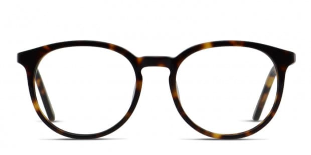 Tortoise brown eyeglasses top