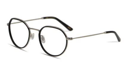 Ottoto Valetudo Black/Silver glasses - Black / Silver - Angle View