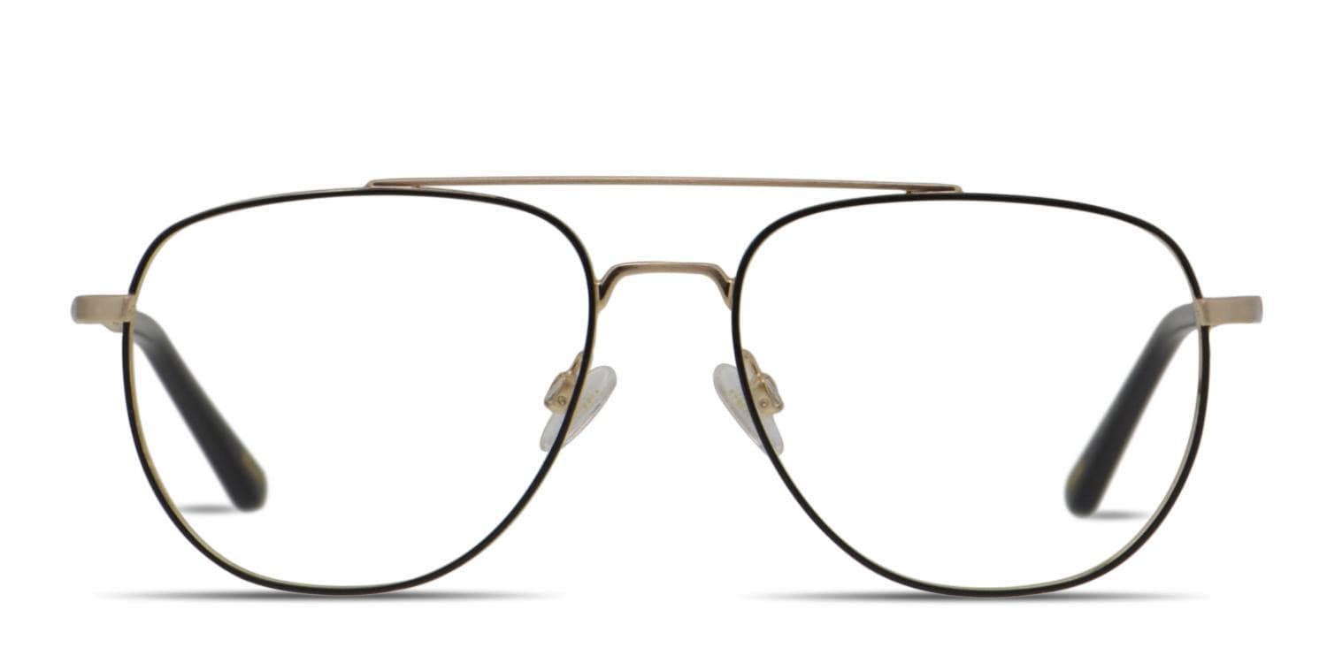 121 アイ•トゥ•アイ Ottoto Lilush Black/Gold Eyeglasses | Includes FREE Rx Lenses