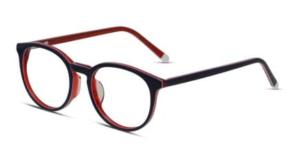 Revel Davion Blue, Red glasses - Blue / Red - Angle View
