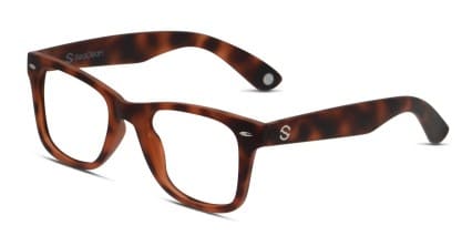 SeaClean Brown/Tortoise glasses - Brown / Tortoise - Angle View