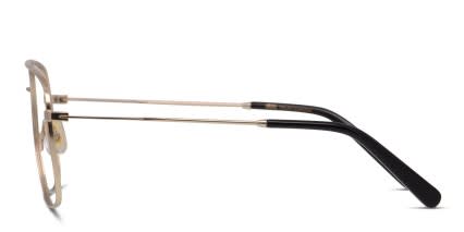 Ottoto Osvaldo Gold glasses - Gold - Side View