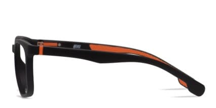 Revel Control Black/Orange glasses - Black / Orange - Side View