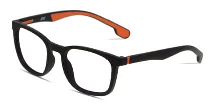 Revel Control Black/Orange glasses - Black / Orange - Angle View