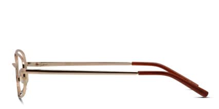 Ottoto Willard Gold glasses - Gold - Side View