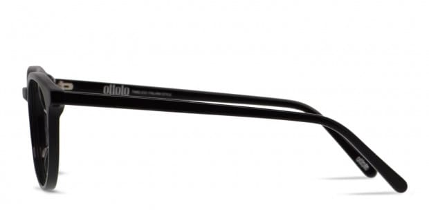 Ottoto Piero Shiny Black Prescription Eyeglasses