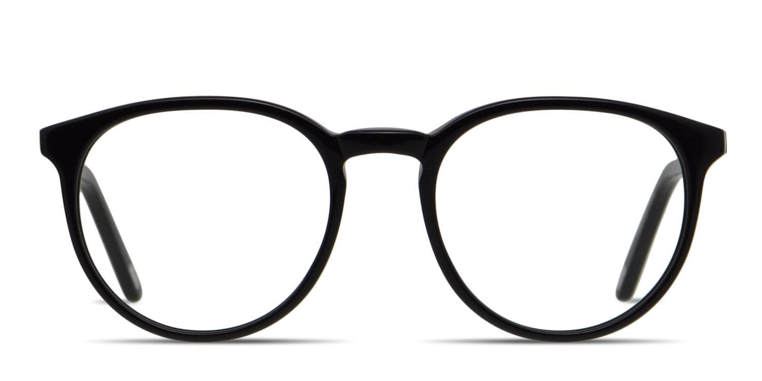 Ottoto Piero Shiny Black glasses - Shiny Black - Frontal View