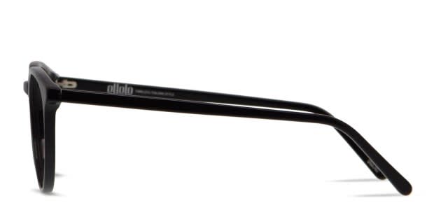 Ottoto Piero Shiny Black Eyeglasses | Includes FREE Rx Lenses