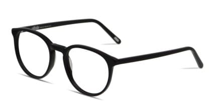 Ottoto Piero Shiny Black glasses - Shiny Black - Angle View