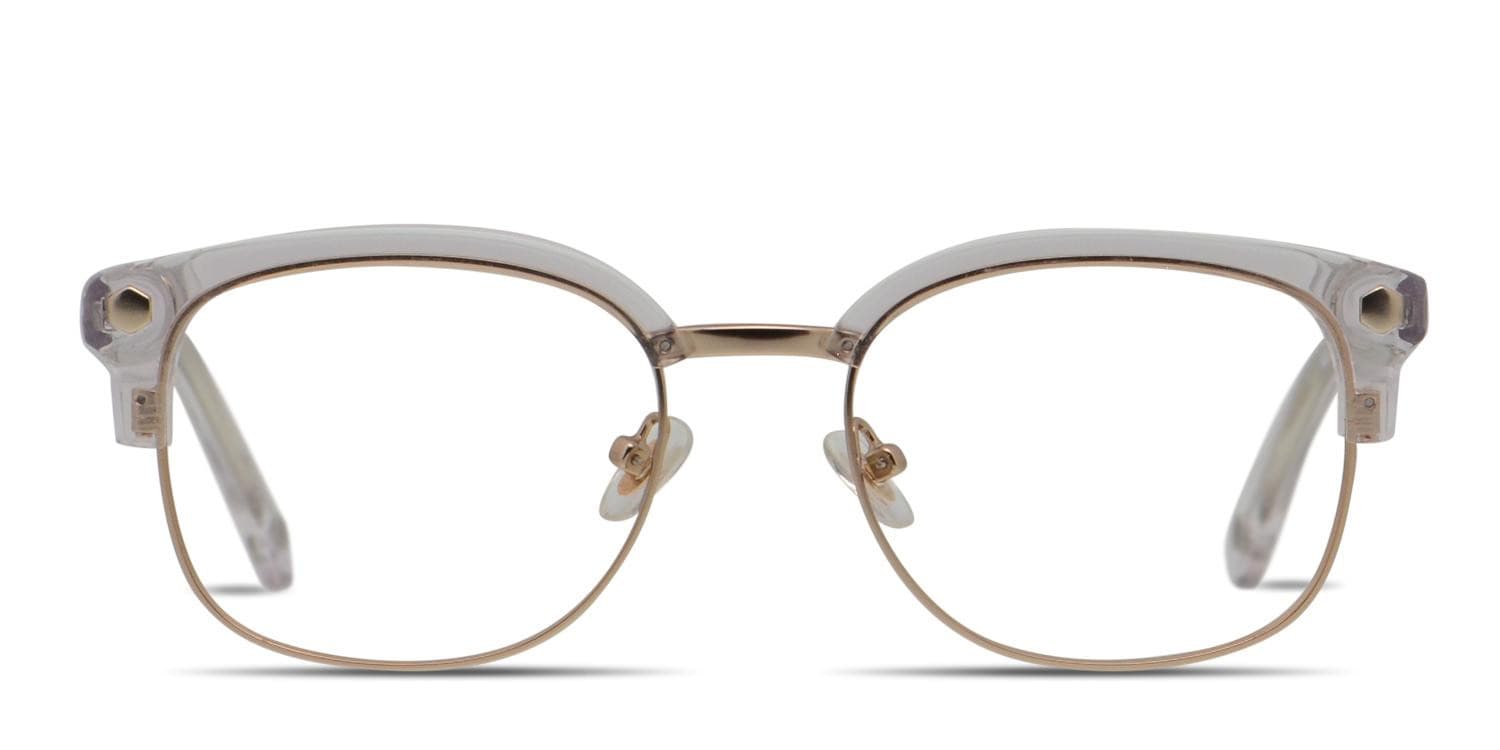 Muse Elliot Clear, Gold glasses - Clear / Gold - Frontal View