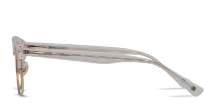 Muse Elliot Clear, Gold glasses - Clear / Gold - Side View