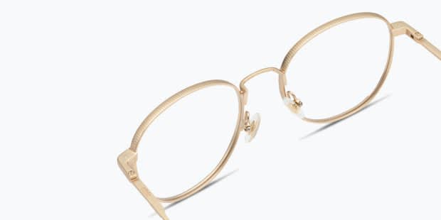 ETOです。 Ottoto Alceo Gold Eyeglasses | Includes FREE Rx Lenses
