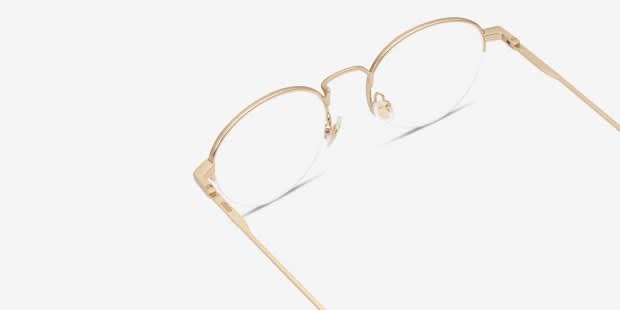 Ottoto Daniela Gold Eyeglasses | Includes FREE Rx Lenses
