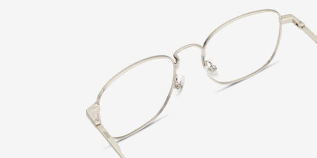 Ottoto Arno Silver Eyeglasses | Includes FREE Rx Lenses