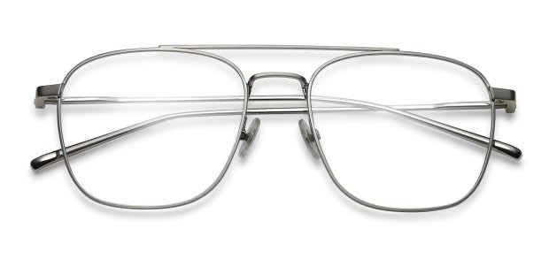 Ottoto Tito Silver Eyeglasses | Includes FREE Rx Lenses