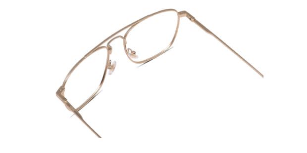 Ottoto Tito Gold Eyeglasses | Includes FREE Rx Lenses