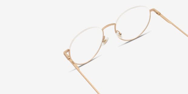 Ottoto Odetta Gold Eyeglasses | Includes FREE Rx Lenses