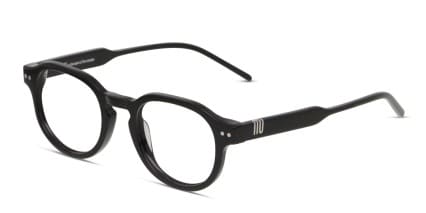 Muse Jalen Shiny Black glasses - Shiny Black - Angle View