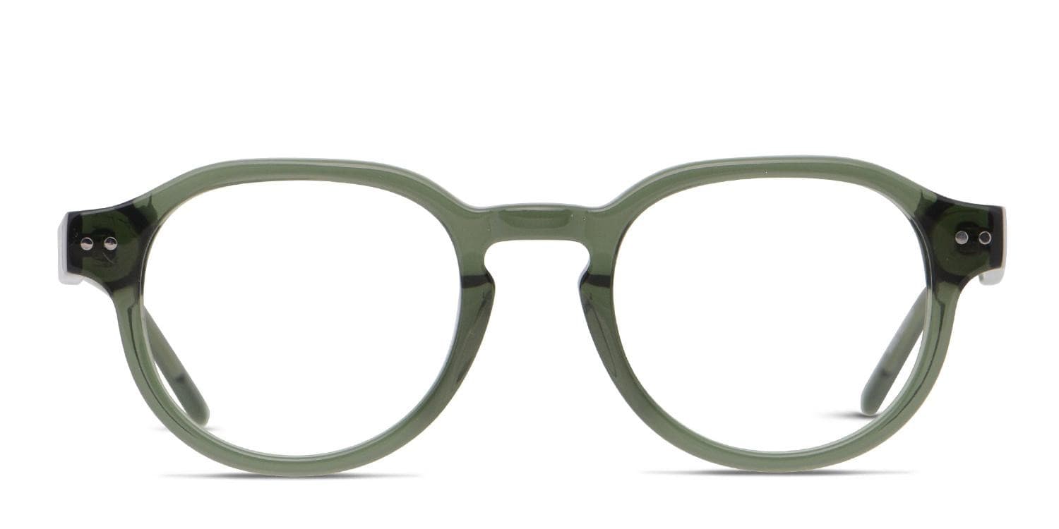 Muse Jalen Clear Green glasses - Green / Clear - Frontal View