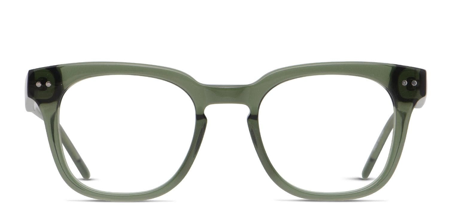 Muse Devin Clear Green glasses - Green / Clear - Frontal View