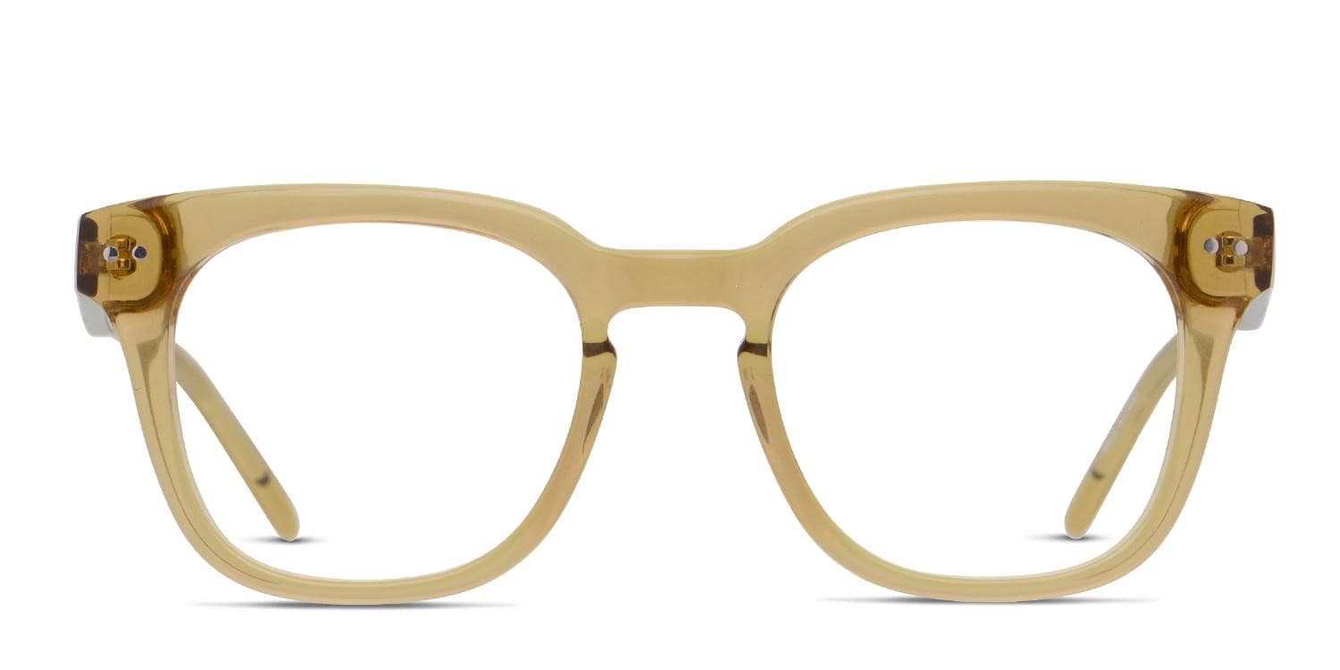 Muse Devin Clear Brown glasses - Brown / Clear - Frontal View