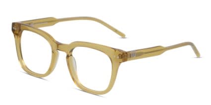 Muse Devin Clear Brown glasses - Brown / Clear - Angle View