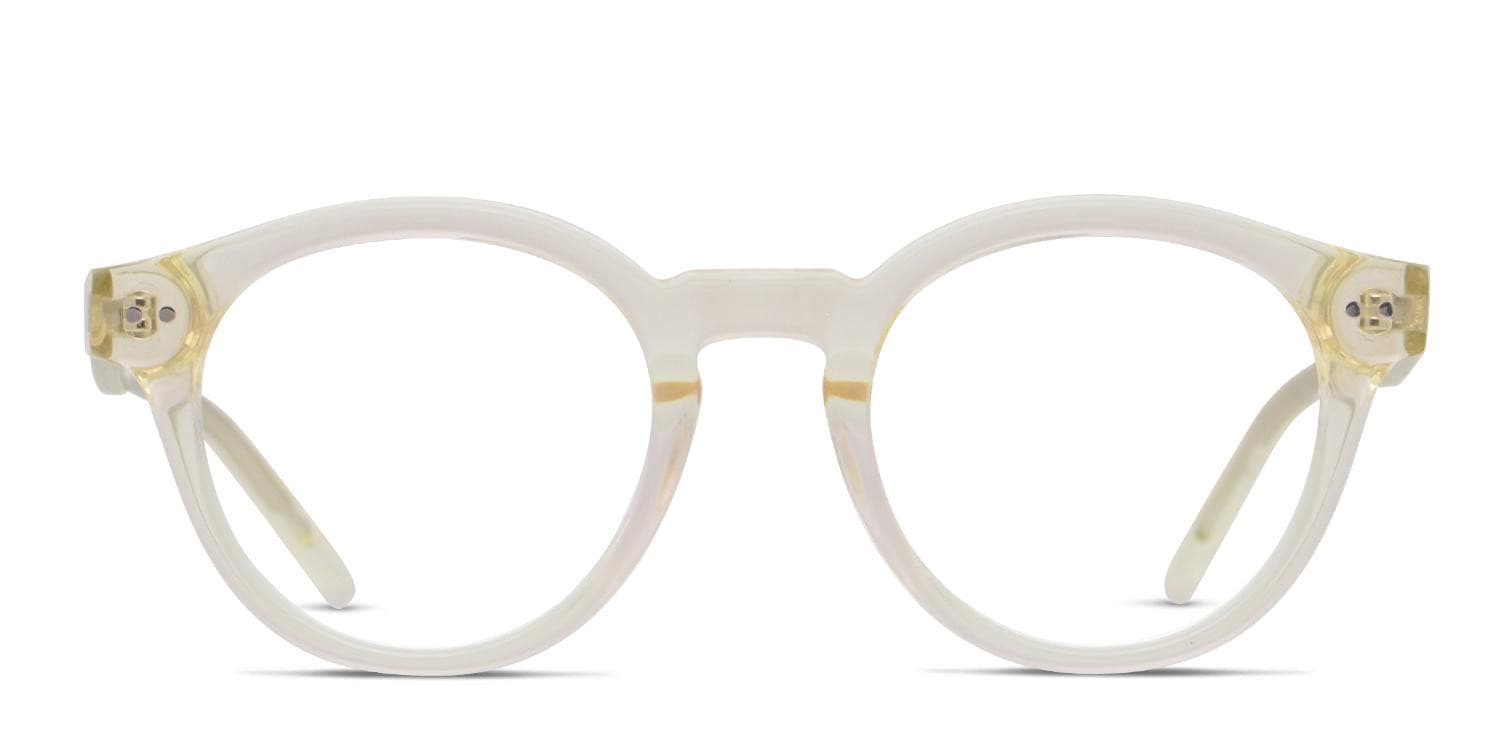 Muse Merrill Clear Yellow Eyeglasses | Includes FREE Rx Lenses