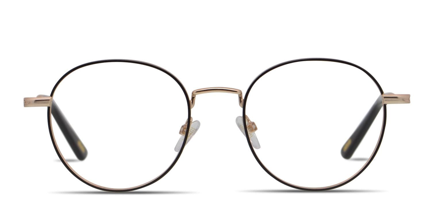 Ottoto Atrium Black, Gold glasses - Black / Gold - Frontal View