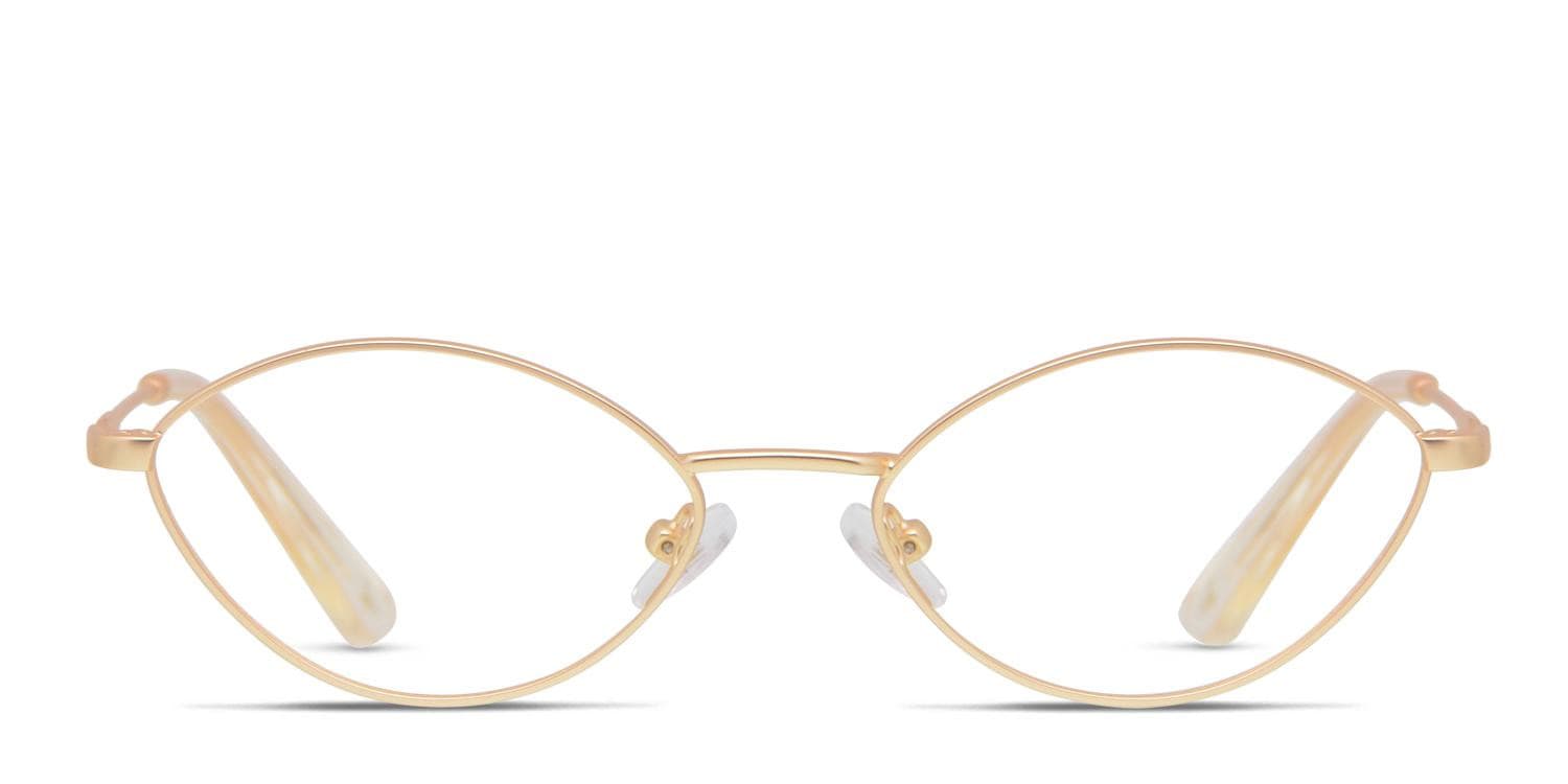 Amelia E. Filia Gold glasses - Gold - Frontal View
