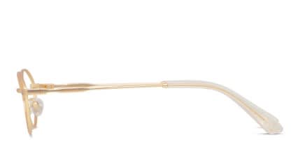 Amelia E. Filia Gold glasses - Gold - Side View