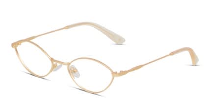 Amelia E. Filia Gold glasses - Gold - Angle View